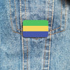 Broche drapeau Gabon