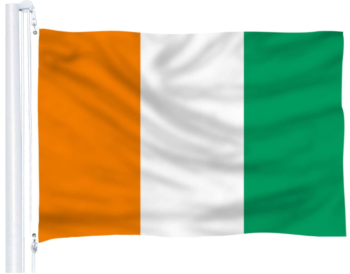 Drapeau Côte d'Ivoire qualité PRO – Drapeaux du Monde