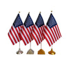Lot drapeaux États-Unis de table