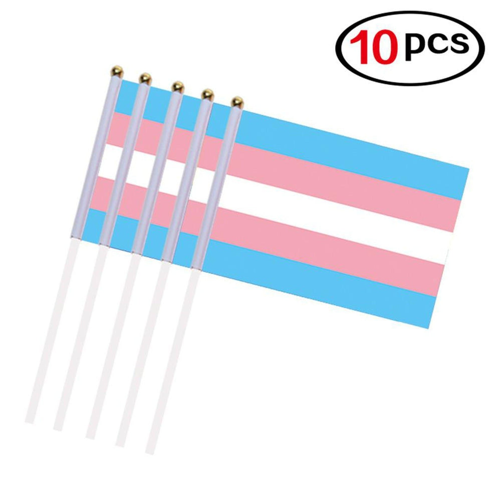 Mini drapeaux transgenre