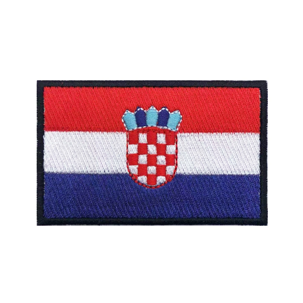 Patch drapeau Croatie