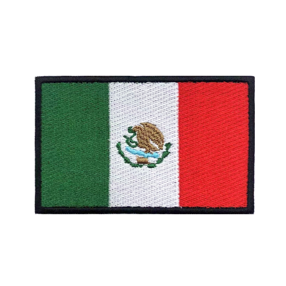 Patch drapeau Mexique