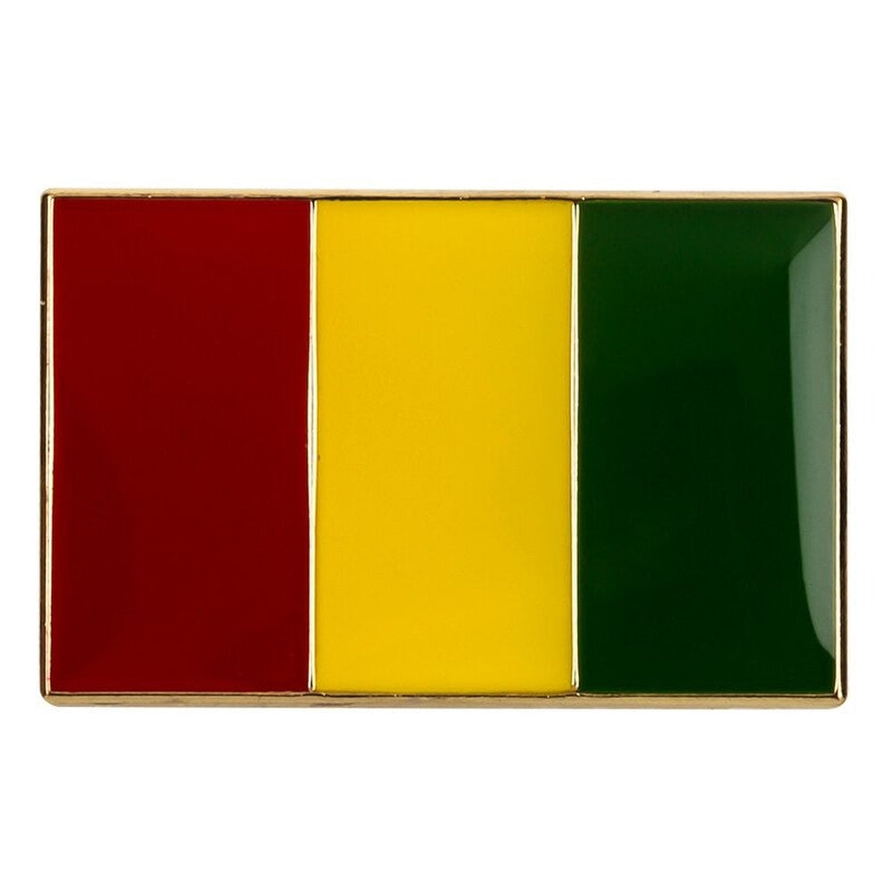 Petite broche drapeau Guinée