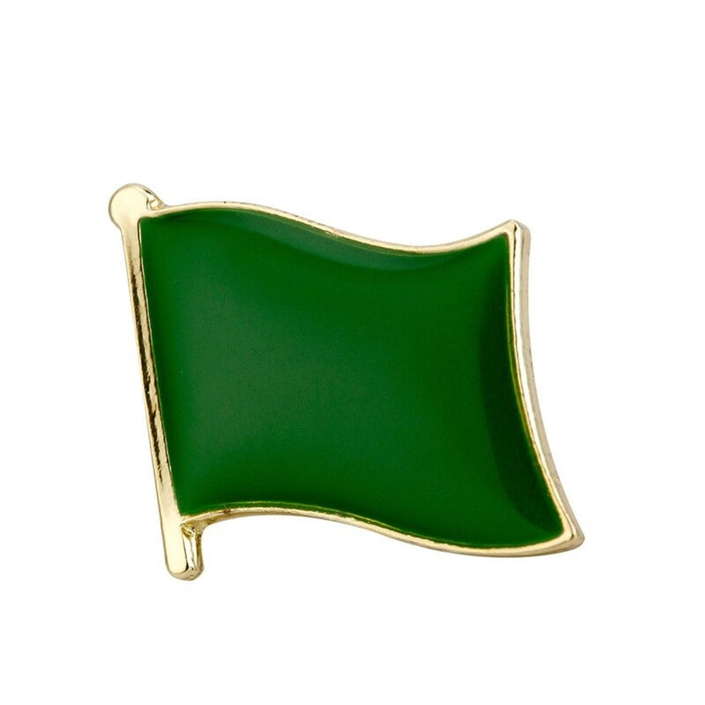 Pin's drapeau Libye vert