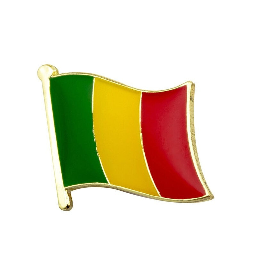 Pin's drapeau Mali – Drapeaux du Monde