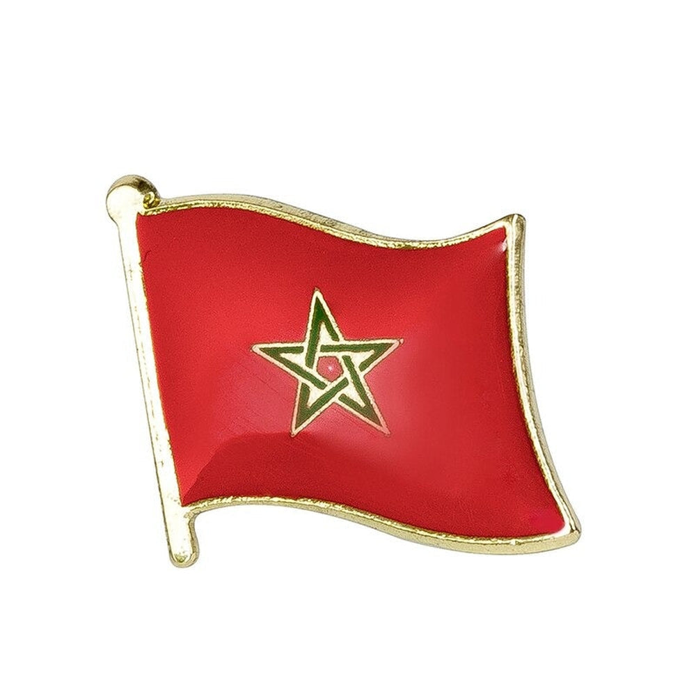 Pin's drapeau Maroc – Drapeaux du Monde