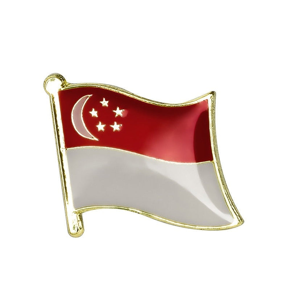 Pin's drapeau Singapour