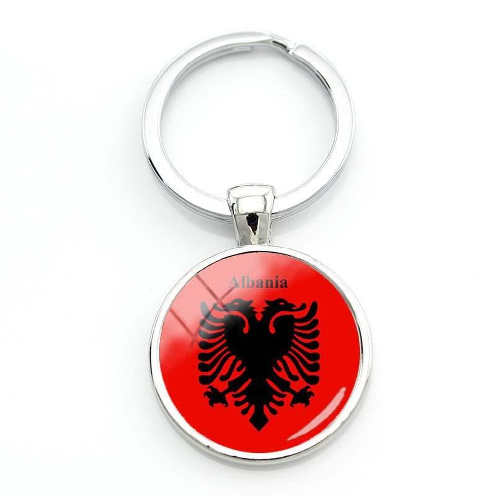 Porte-clés drapeau Albanie