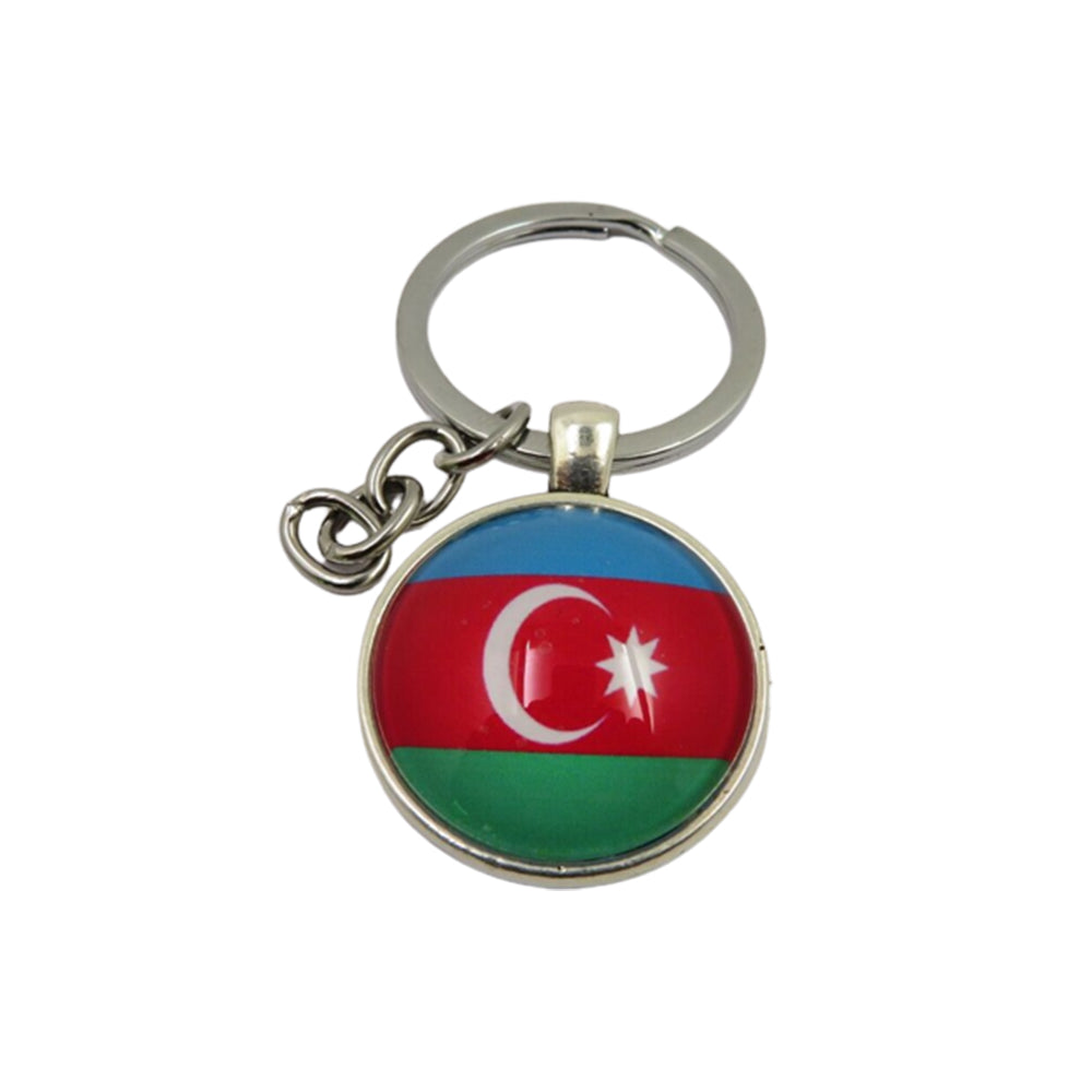 Porte-clés drapeau Azerbaïdjan