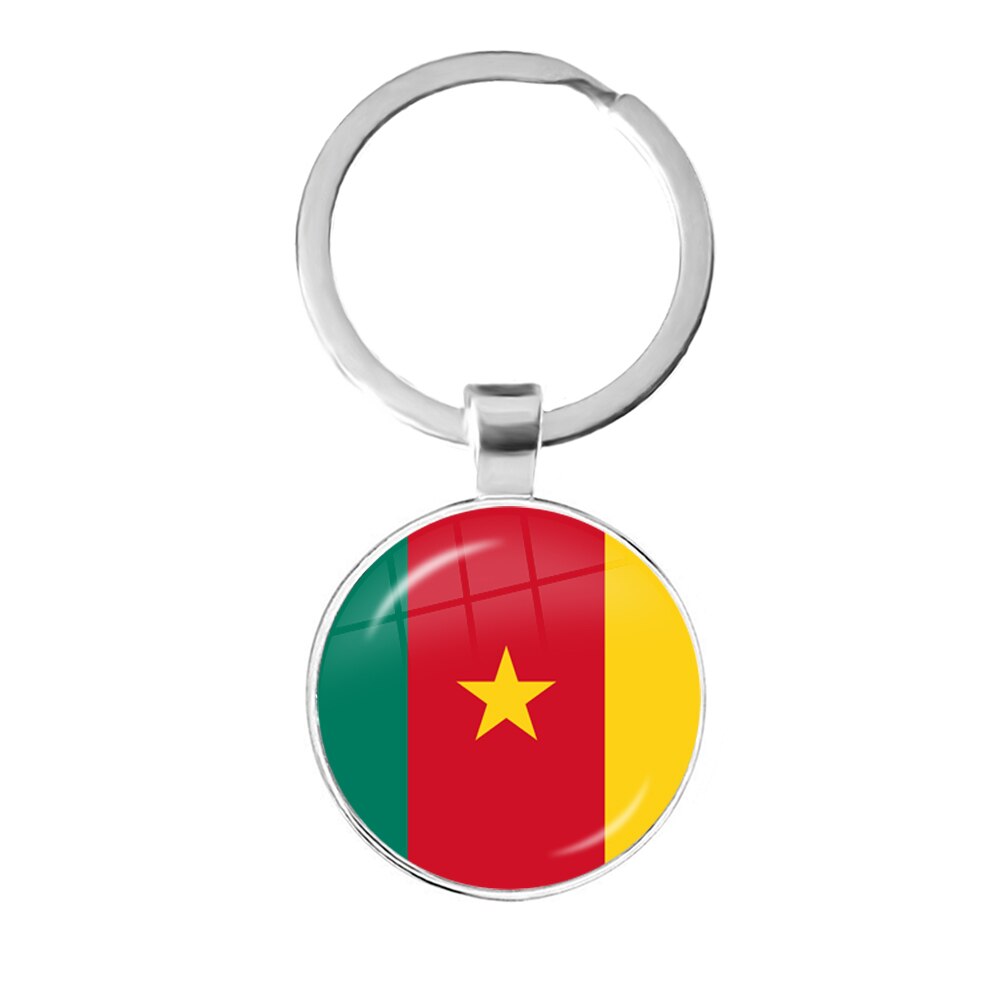 Porte-clés drapeau Cameroun