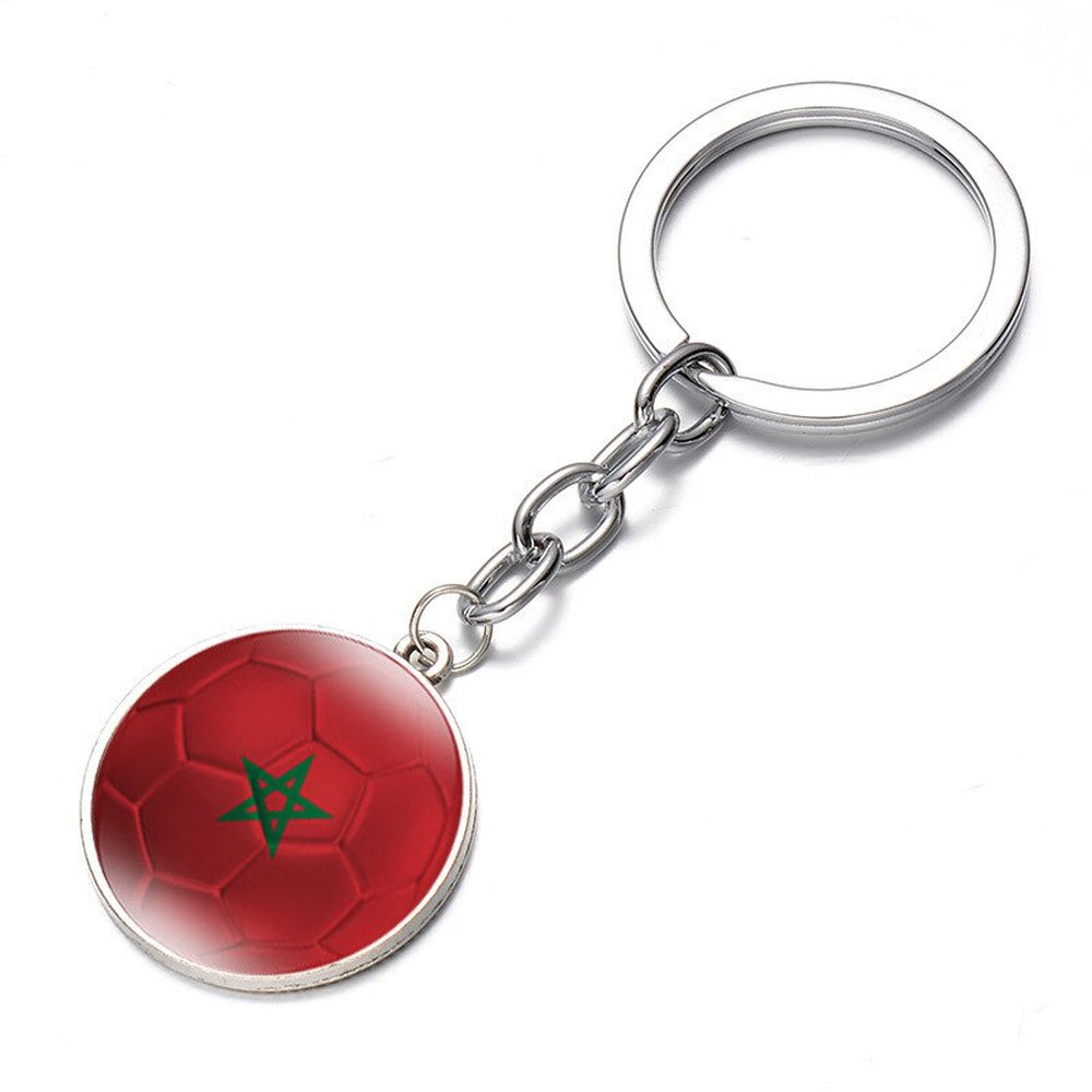 Porte-clés drapeau Maroc