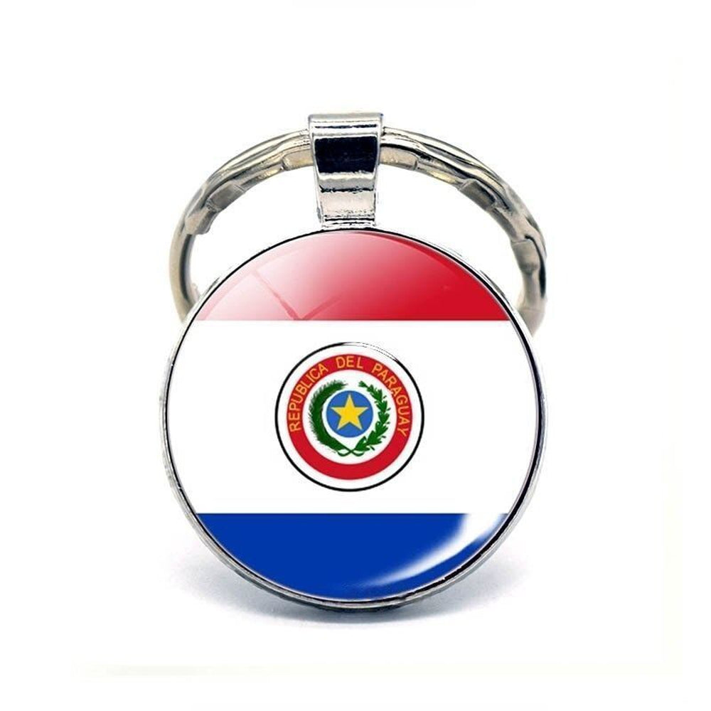 Porte-clés drapeau Paraguay
