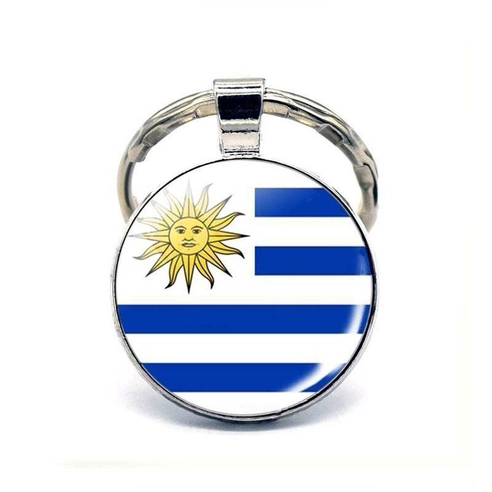 Porte-clés drapeau Uruguay