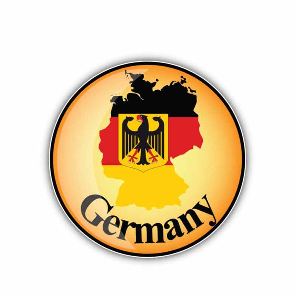 Sticker drapeau Allemagne