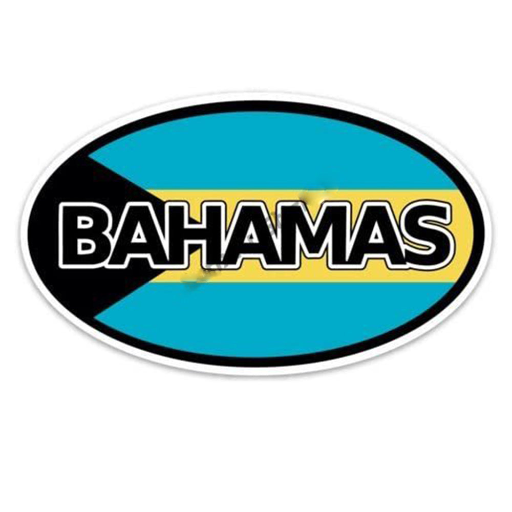 Sticker drapeau Bahamas