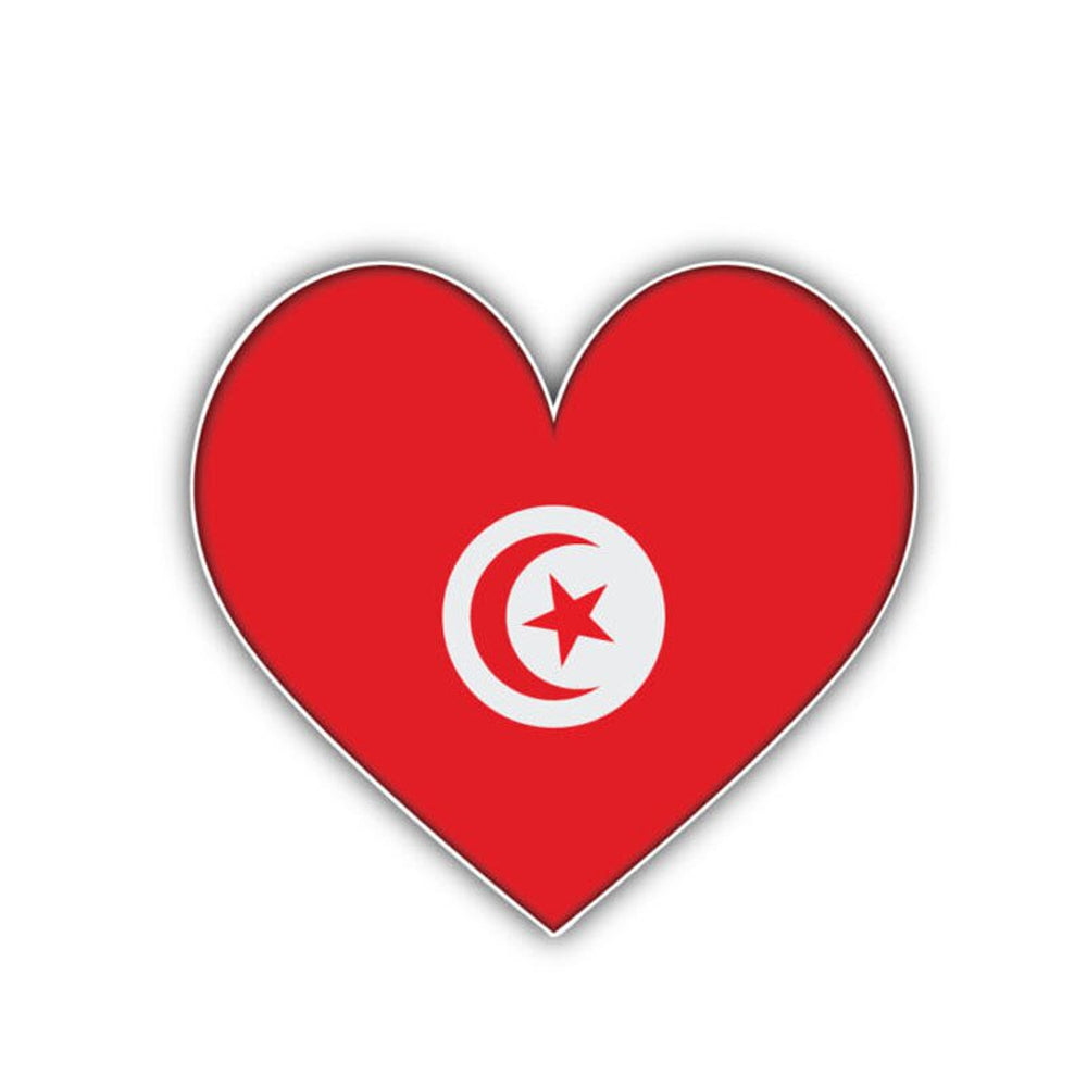 Sticker drapeau Tunisie
